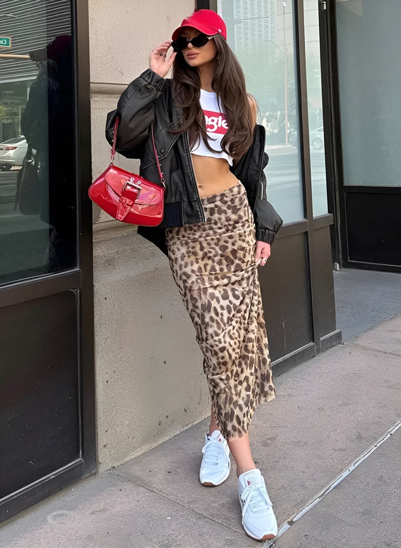 Celine • Leopard Luxe Bodycon Maxi