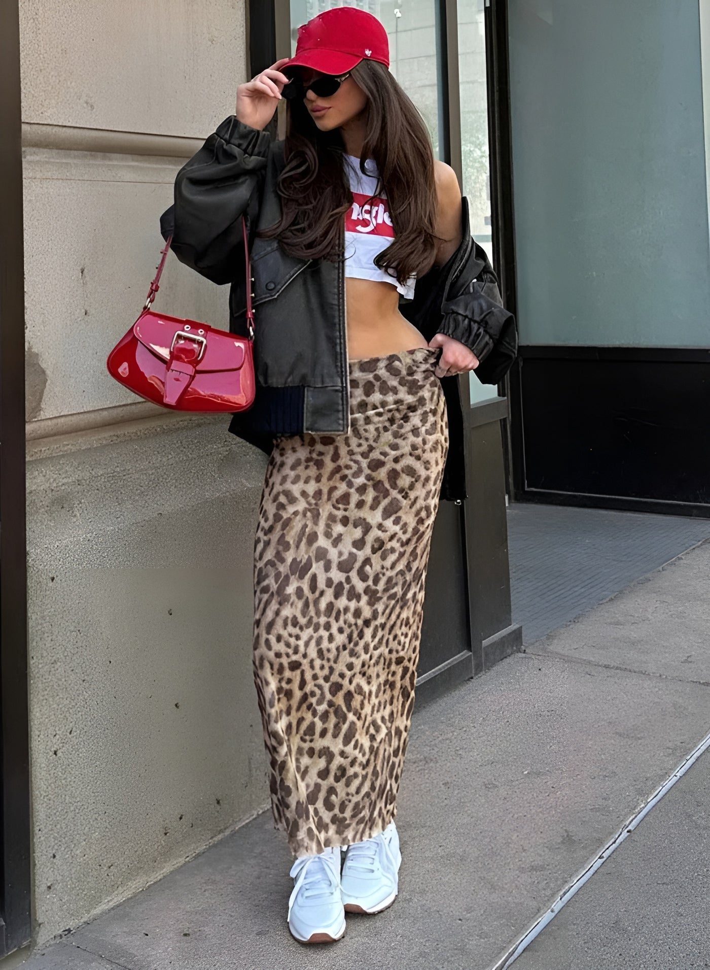 Celine • Leopard Luxe Bodycon Maxi